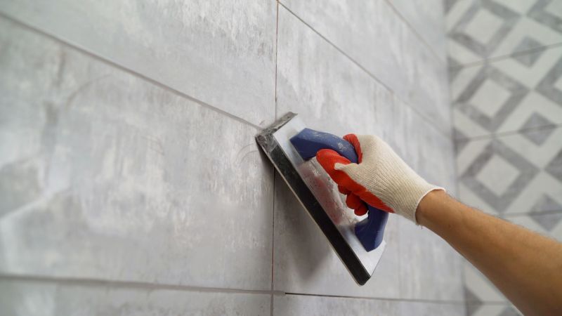 Tile Grouting Process